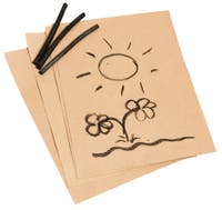 Kolteckningspapper 25x32cm 500/fp