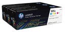 Toner HP 305A C/M/Y 3-pack