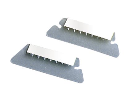 Rubrikhållare 5cm transparent 25/fp