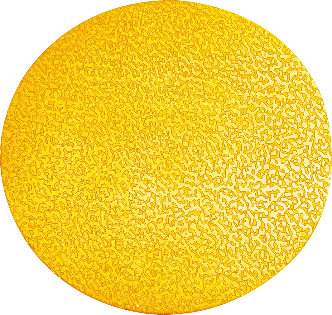 Golvmarkering "Punkt" gul 10 st/fp