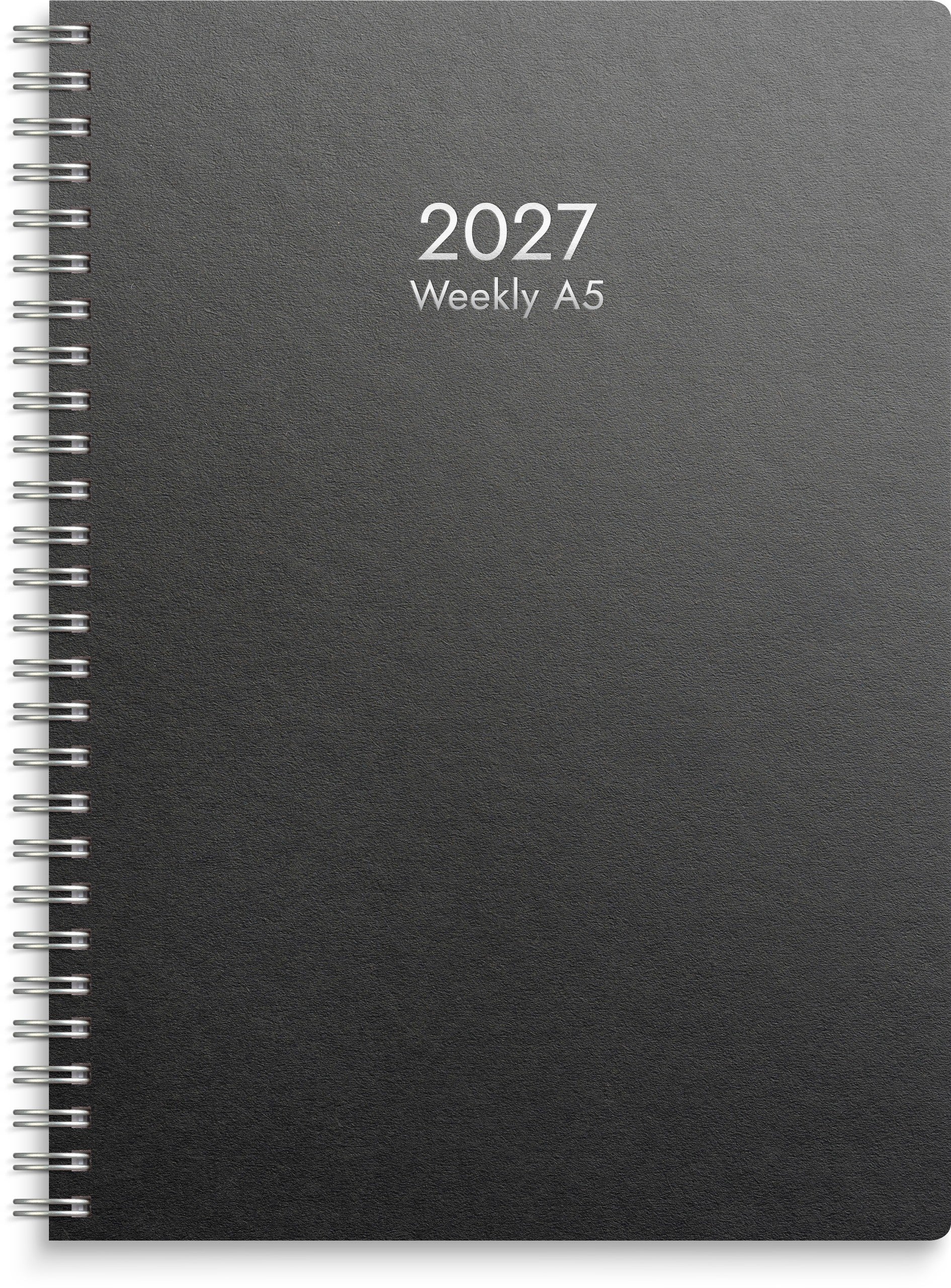 Kalender 2027 Weekly A5 refill Burde