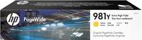 Bläckpatron HP No 981Y gul 16k