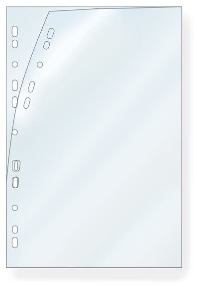 Plastficka/Omslag A4 PP 100/fp