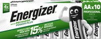 Energizer Laddningsbara Batterier AA 10-pack 2000mAH