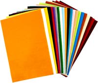 Hobbyfilt 20x30cm Sorterade färger 24/fp