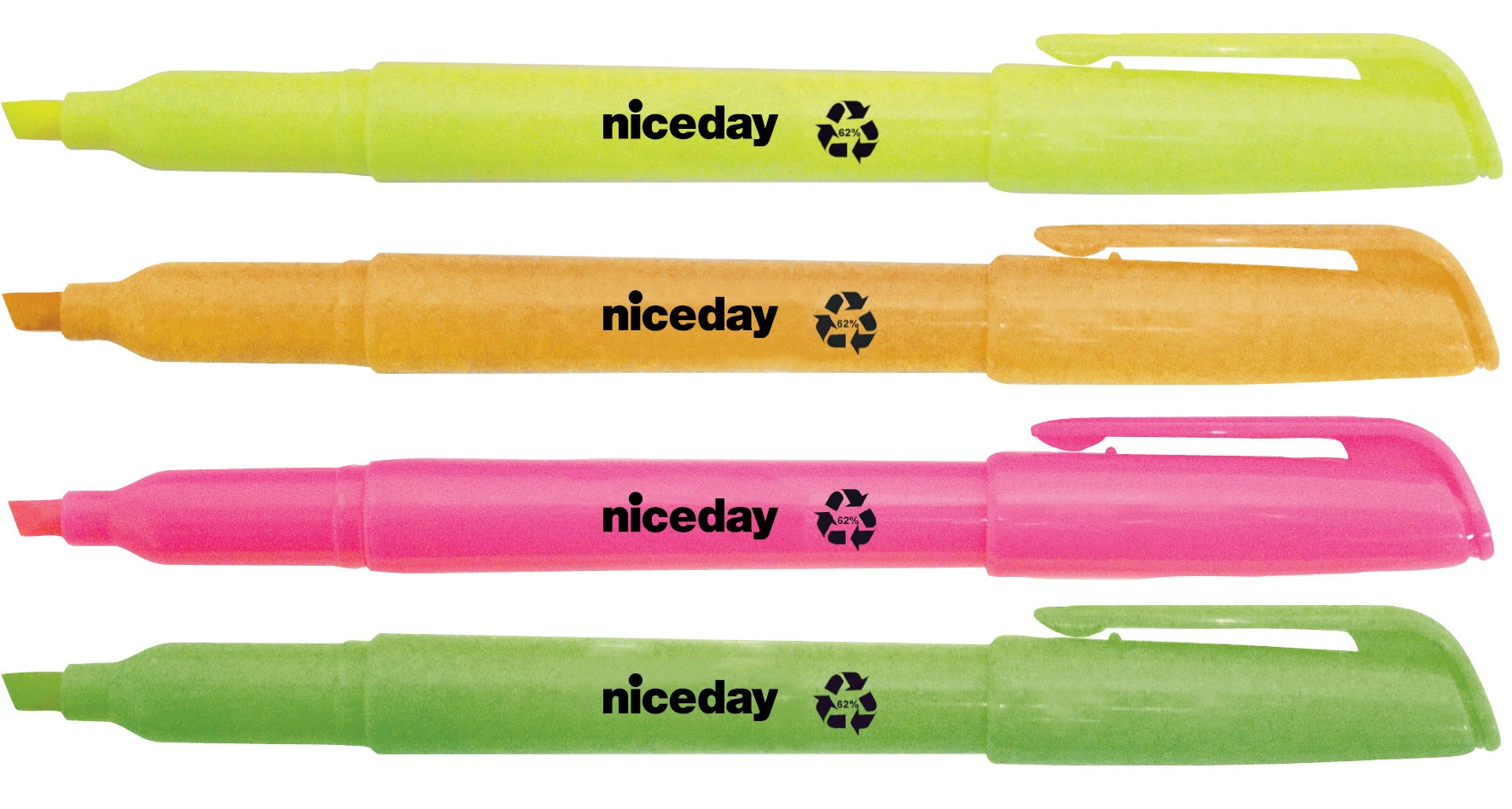 Överstrykningspenna smal 4 st/fp