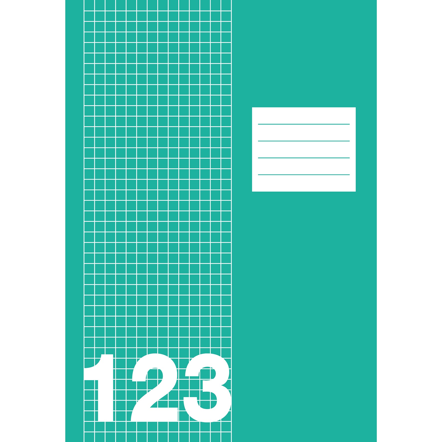 Räknehäfte A5 rutat 5x5mm