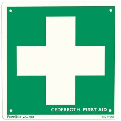 Skylt Första Hjälpen Kors 1738