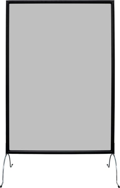 Skyddsskärm enkel båge fot transparent