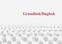 Grundbok Dagbok A4L