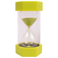 Stort timglas 1 min grön
