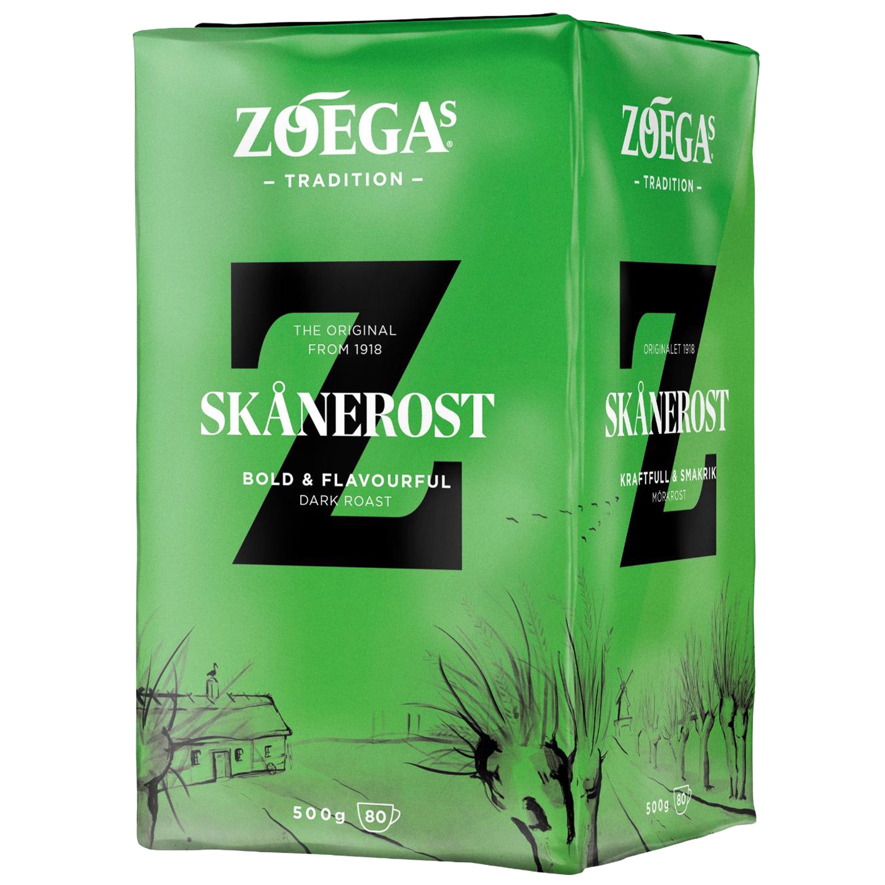 Kaffe Zoégas Skånerost brygg vac 500 g