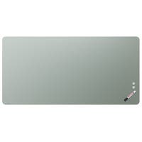 Glastavla matt rundade hörn 100x200 cm sage green