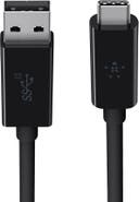 USB-Kabel Typ C ha - Typ A ha 3.1 Belkin Svart