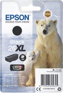 Bläck Epson 26XL svart