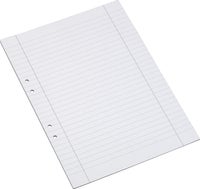 Arbetsblad A4 linerat 9mm 500/fp
