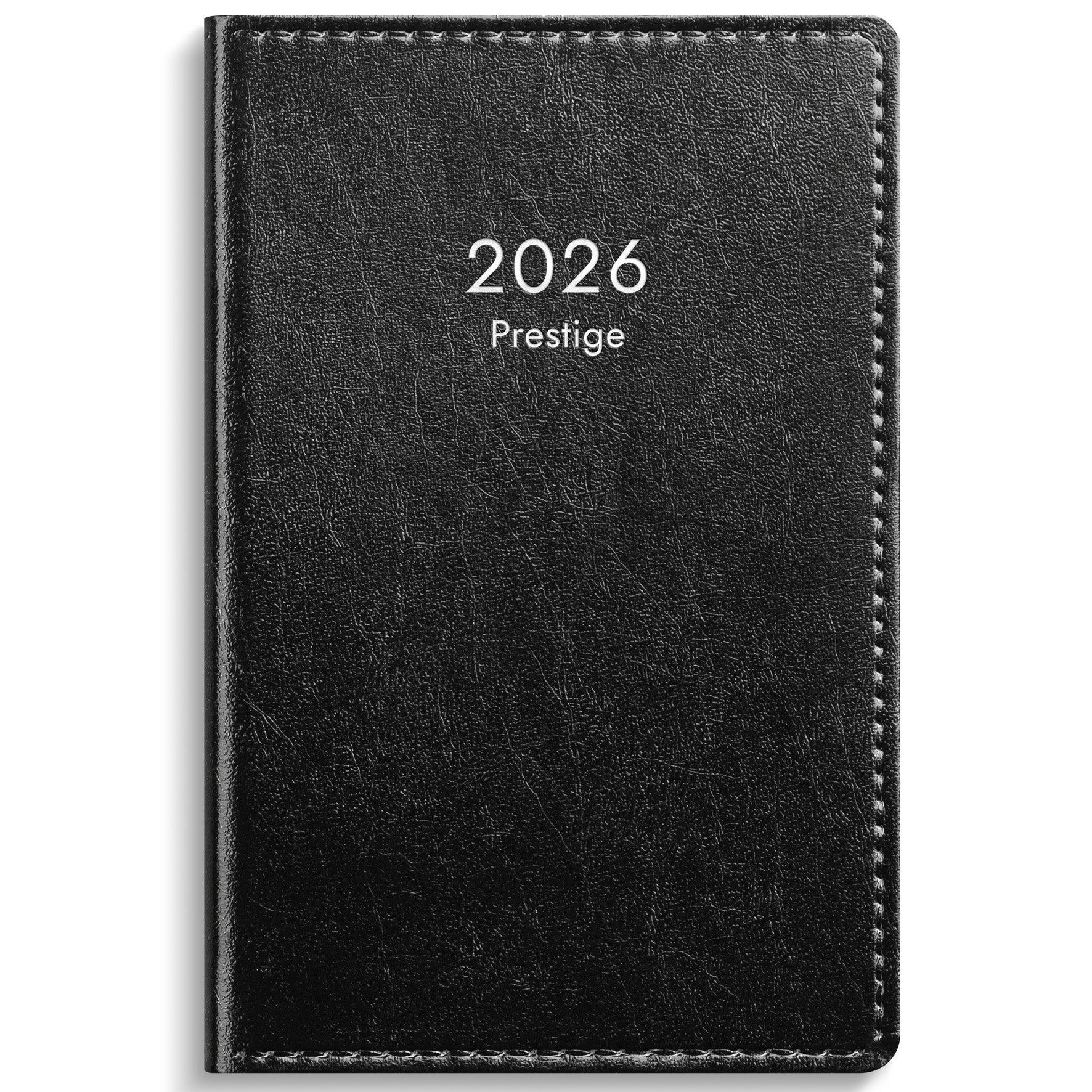Kalender Prestige 2026 konstläder svart