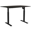 Skrivbord el Easydesk Adapt I 120x80 cm svart