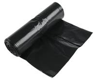 Sopsäck 350 liter svart 75my 5 st/rulle