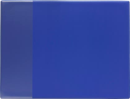 Skrivunderlägg PP 53x40cm blå