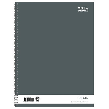 Kollegieblock A4 70bl 70g olinjerat Office Depot