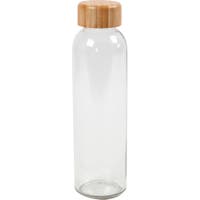Vattenflaska glas/bambu 500 ml