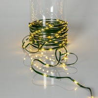 Ljusslinga Dew Drop Micro grön 36 m varmvit