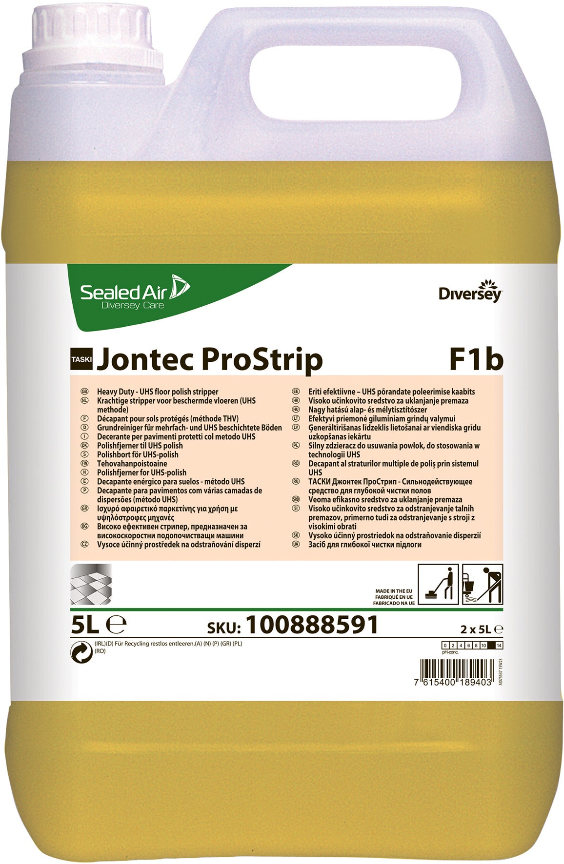 Golvpolishborttagare Jontec Prostrip 5 liter