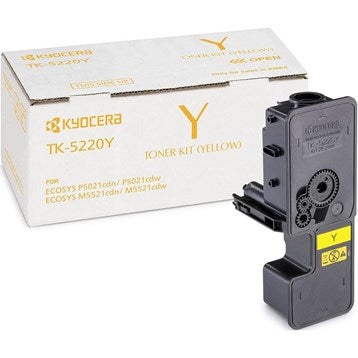 Toner Kyocera TK-5220Y Gul 1,2k