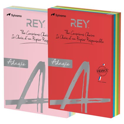 Färgat kopieringspapper A4 160g sort.färg 250/fp