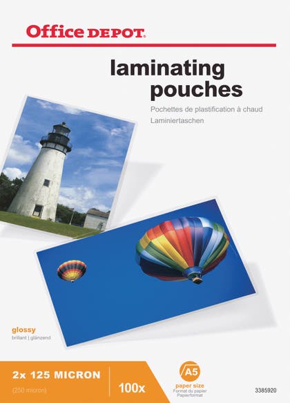 Lamineringsfickor A5 125 mikron 100 st/fp