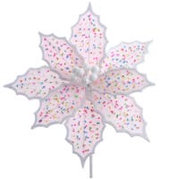 Temadekoration Rosa frost