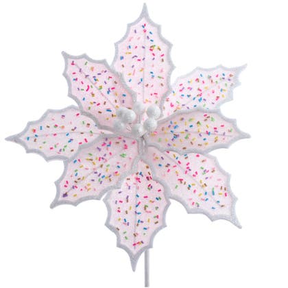 Temadekoration Rosa frost