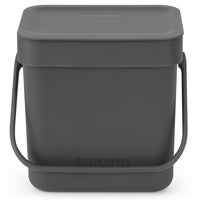 Avfallshink Sort&Go Grå 3 liter