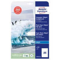 Fotopapper A4 Premium Glossy 250g 20/fp