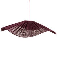 Taklampskärm Monstera D78 Nivi plommon