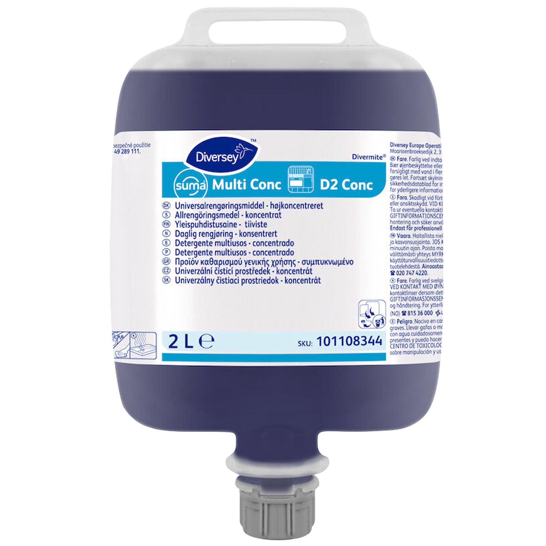 Allrengöringsmedel Suma Multi D2 3x2 liter