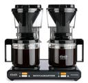 Kaffebryggare Moccamaster Professional Double Black/Silver 2 x 1,25 liter