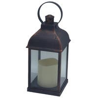 Lykta med LEDljus 22 cm