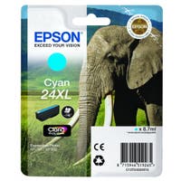 Bläck Epson T2432 XL Cyan