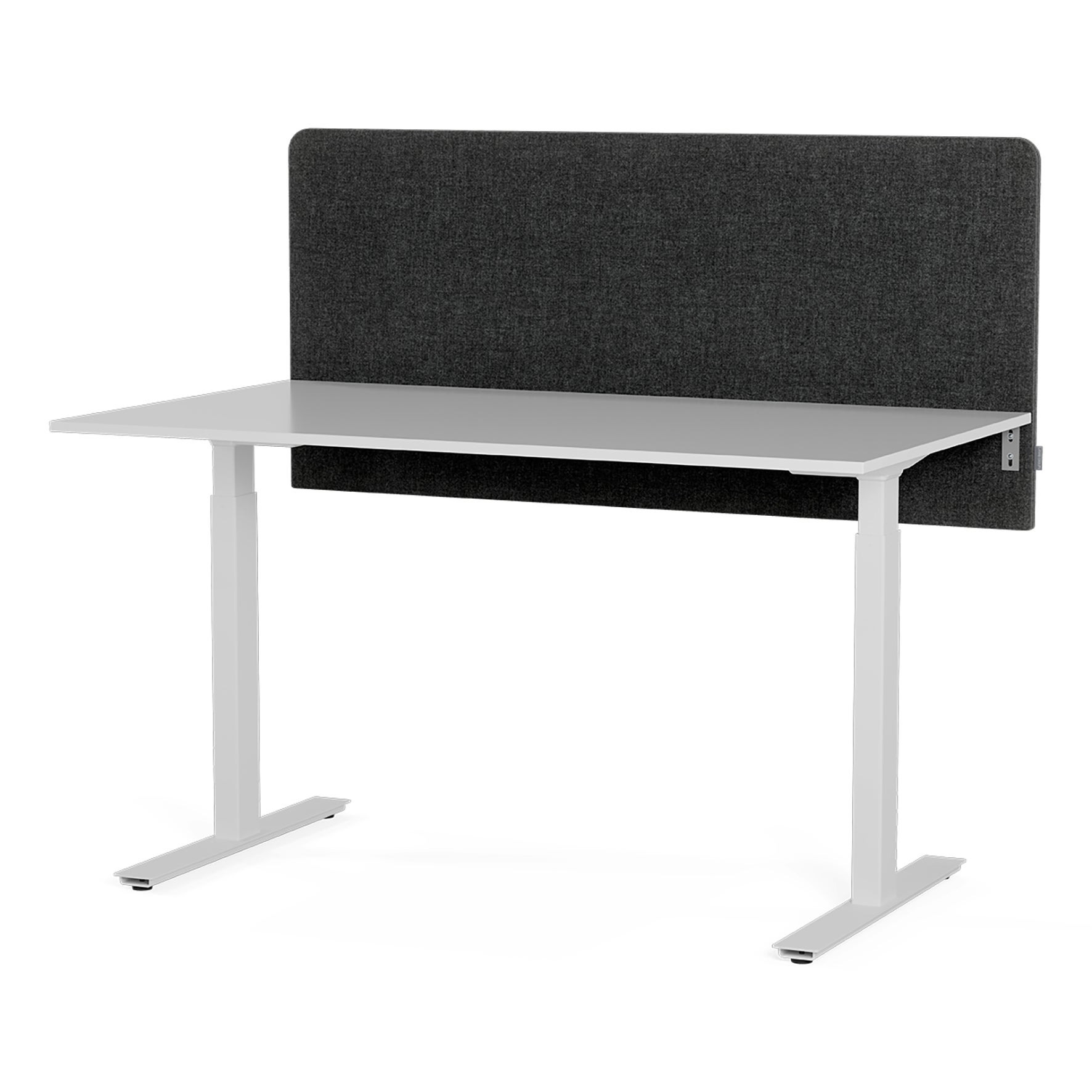 Bordsskärm Selma 1800 x 650 mm Svart