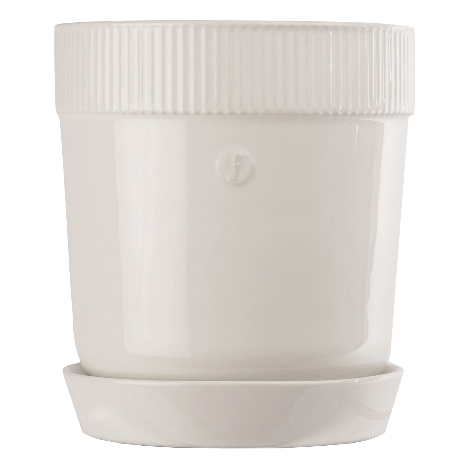 Kruka Elise liten Vit