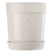 Kruka Elise liten Vit