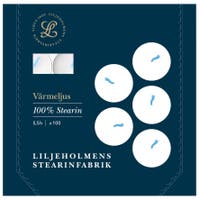 Värmeljus 100% stearin 5,5 h 100-pack