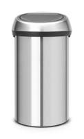 Soptunna Touchbin 60 liter matt stål F.P.P