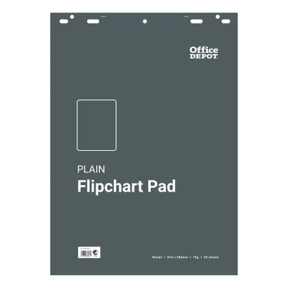 Blädderblock Office Depot 580 x 810 mm olinjerad 50 blad/block
