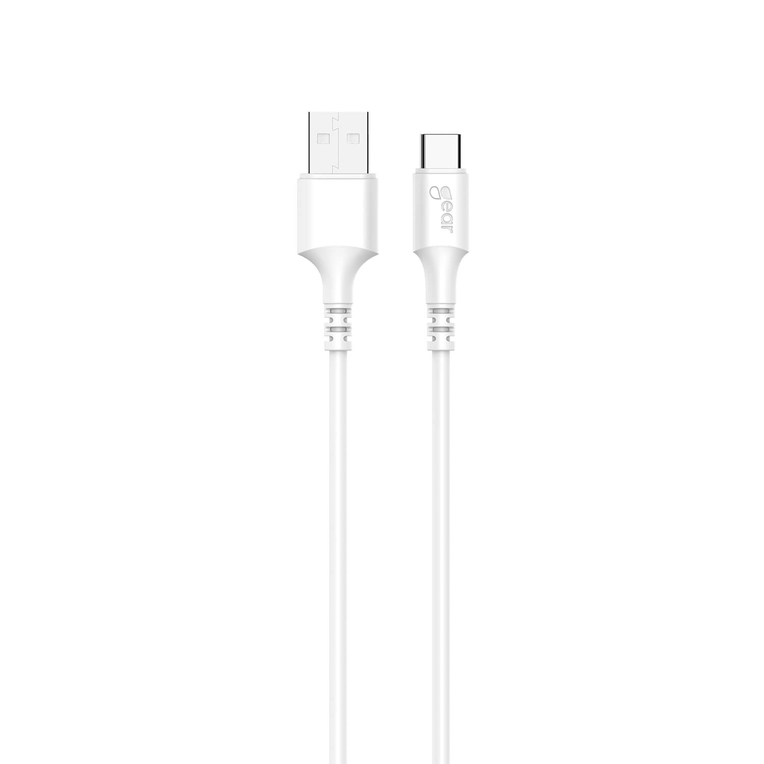 Laddkabel USB-A till USB-C 1m