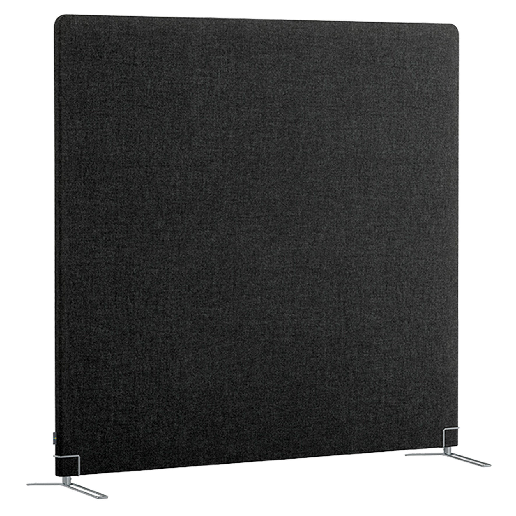 Golvskärm Selma 1600x1500 mm svart