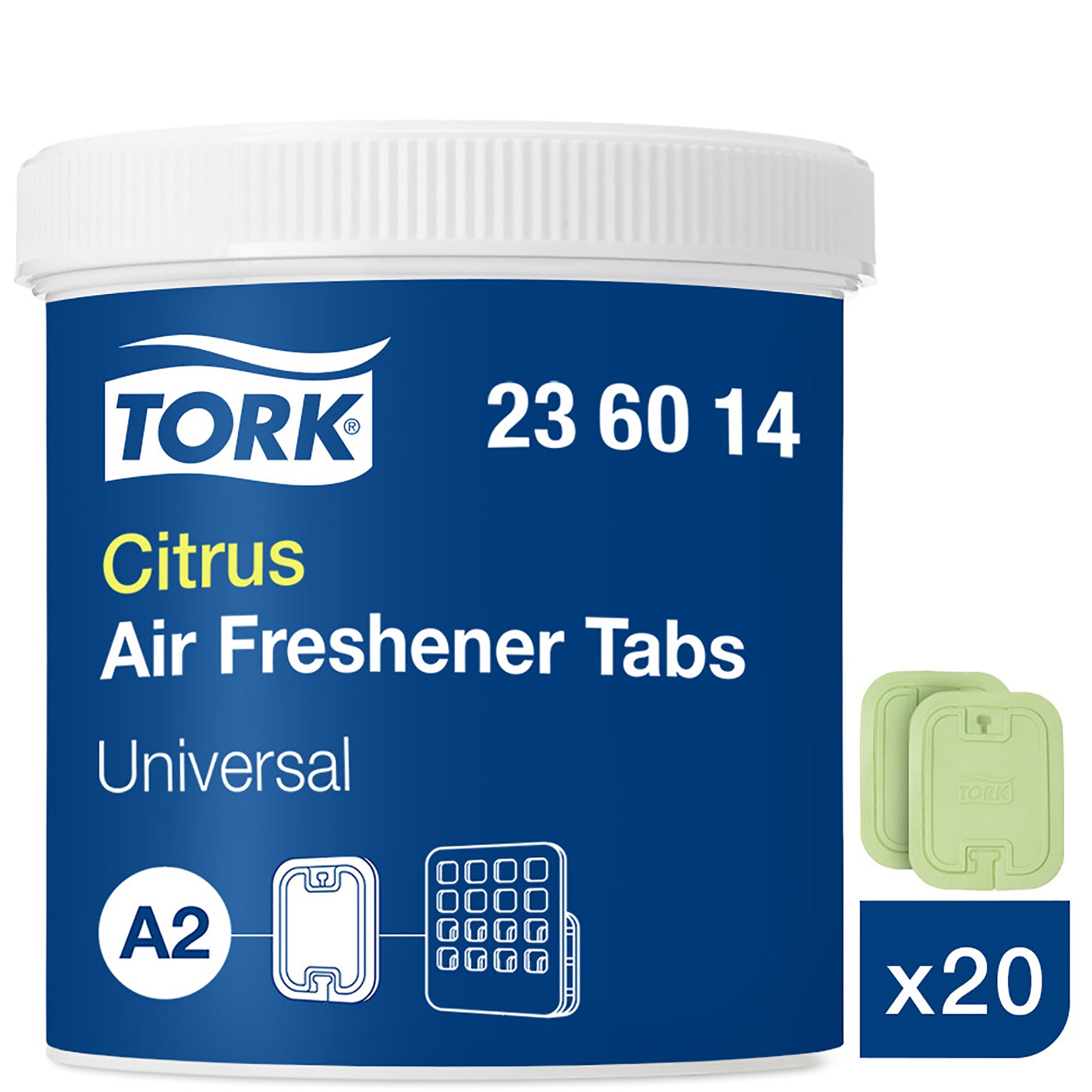Luktförbättrare Tork Uni Citron 20-pack