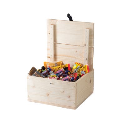 Trälåda med inslaget godis 900 g / 2000 g Goody